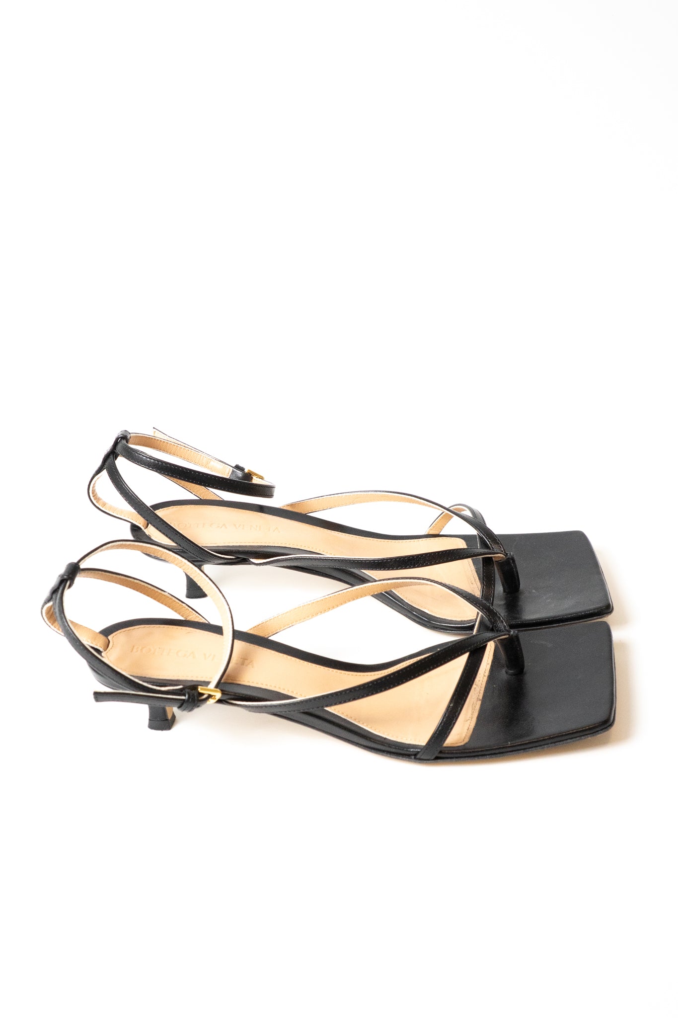 Bottega Veneta Leather Sandals