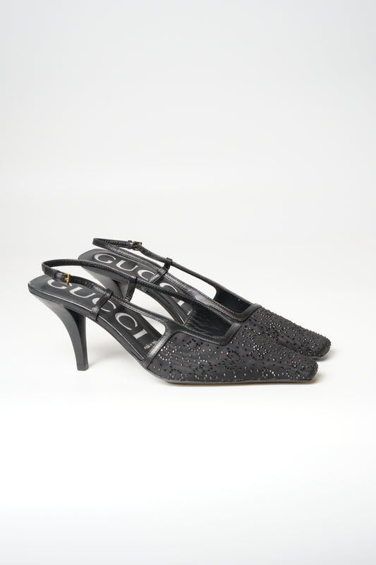 Gucci Embellished Heels