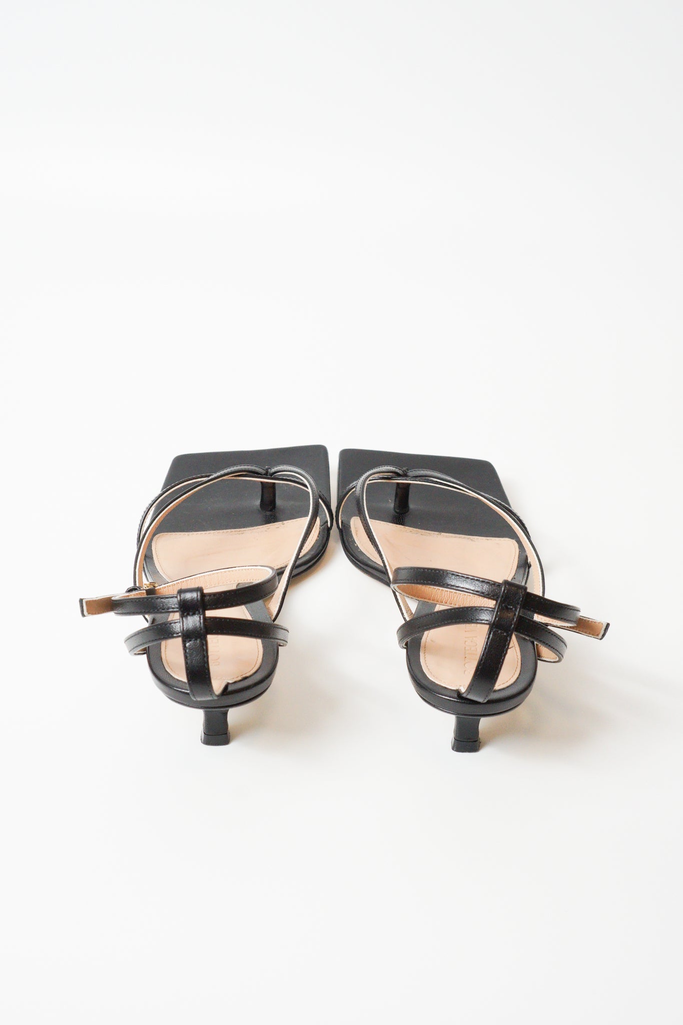 Bottega Veneta Leather Sandals
