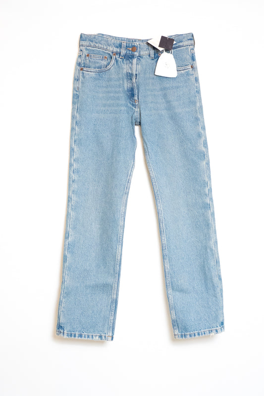 Prada Logo-Plaque Jeans