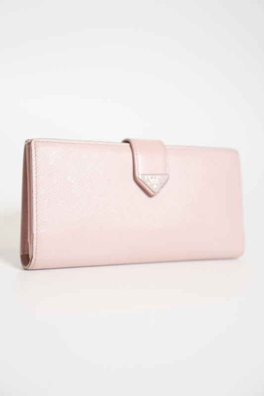 Prada Saffiano Long Wallet