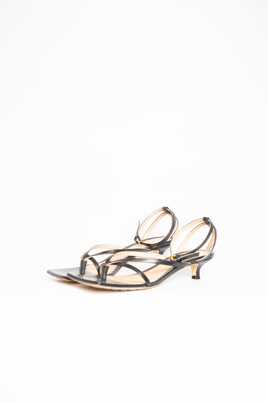 Bottega Veneta Leather Sandals