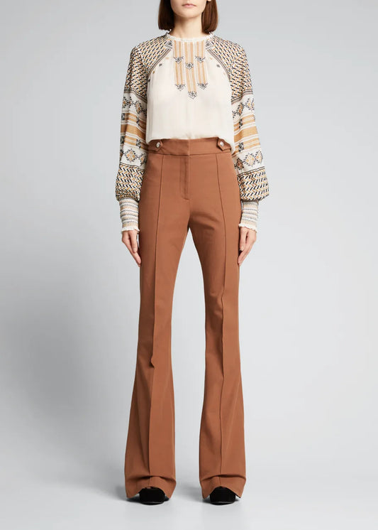 Veronica Beard Elsbury Flared Pants
