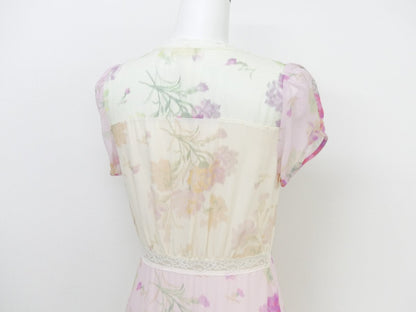LoveShackFancy Roupell Chiffon Maxi Dress